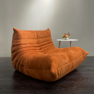 居家紅色懶人沙發